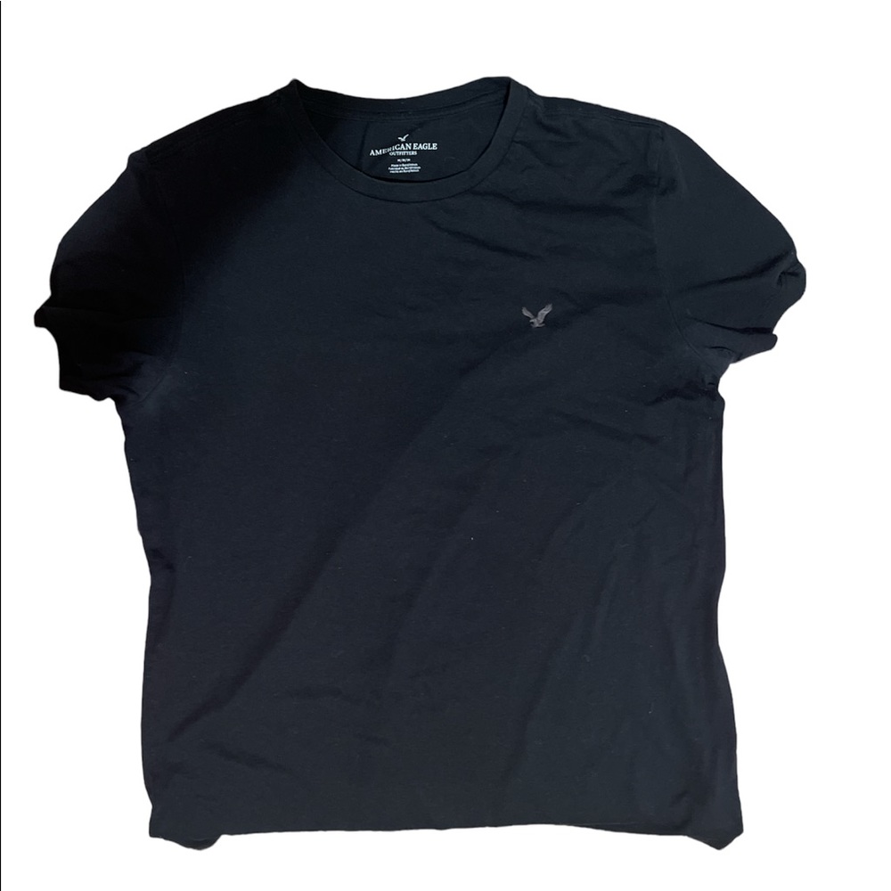 Black American Eagle T-shirt